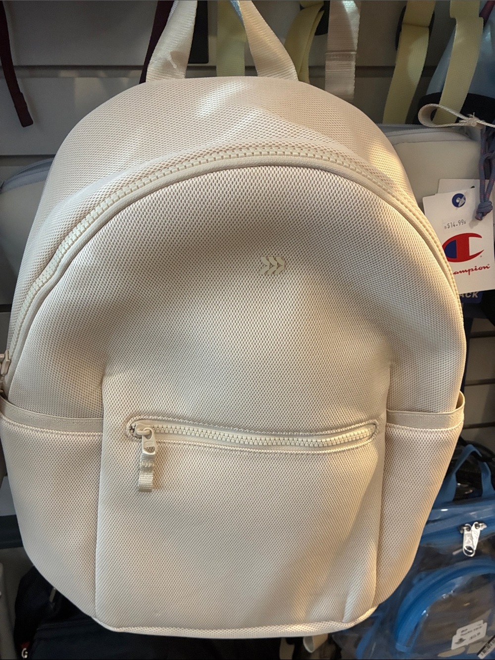 All in Motion Customizable Cream Compact Everyday Backpack